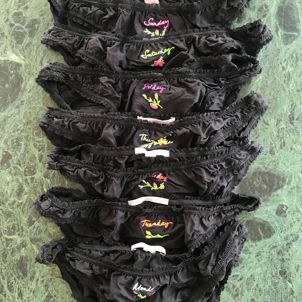 Stella Mcartney black undies/knickers of the week
